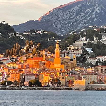 Menton Centre Vue Imprenable Sur Mer Et Jardin Bioves Buitenkant foto