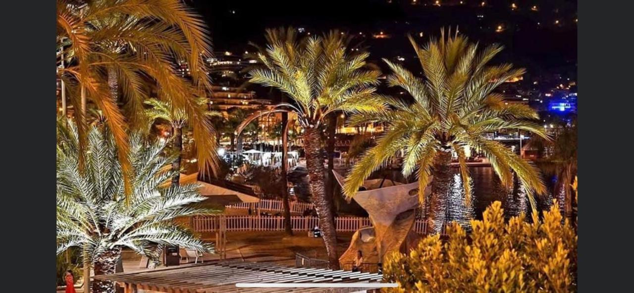 Menton Centre Vue Imprenable Sur Mer Et Jardin Bioves Buitenkant foto