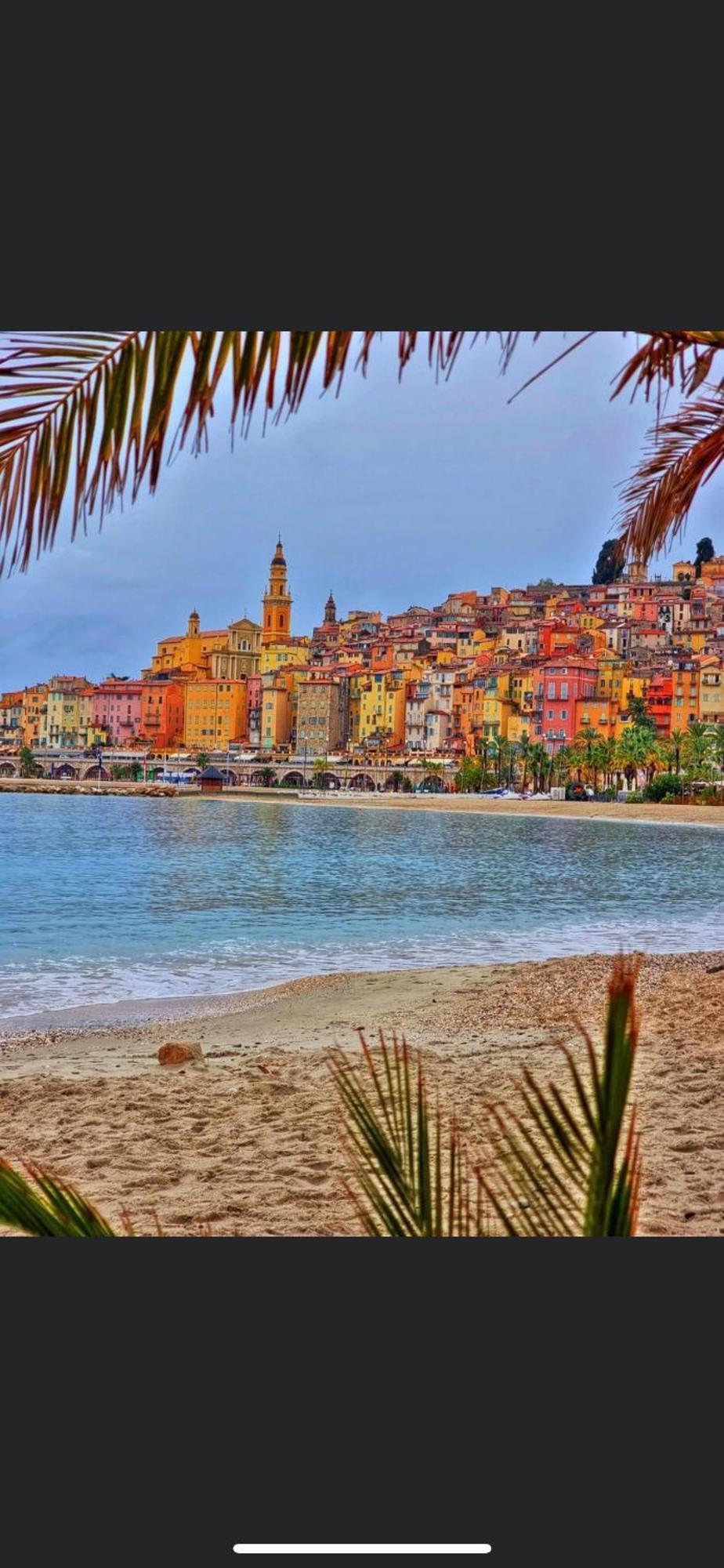 Menton Centre Vue Imprenable Sur Mer Et Jardin Bioves Buitenkant foto