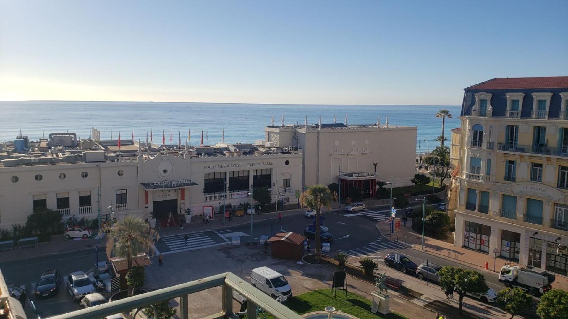 Menton Centre Vue Imprenable Sur Mer Et Jardin Bioves Buitenkant foto