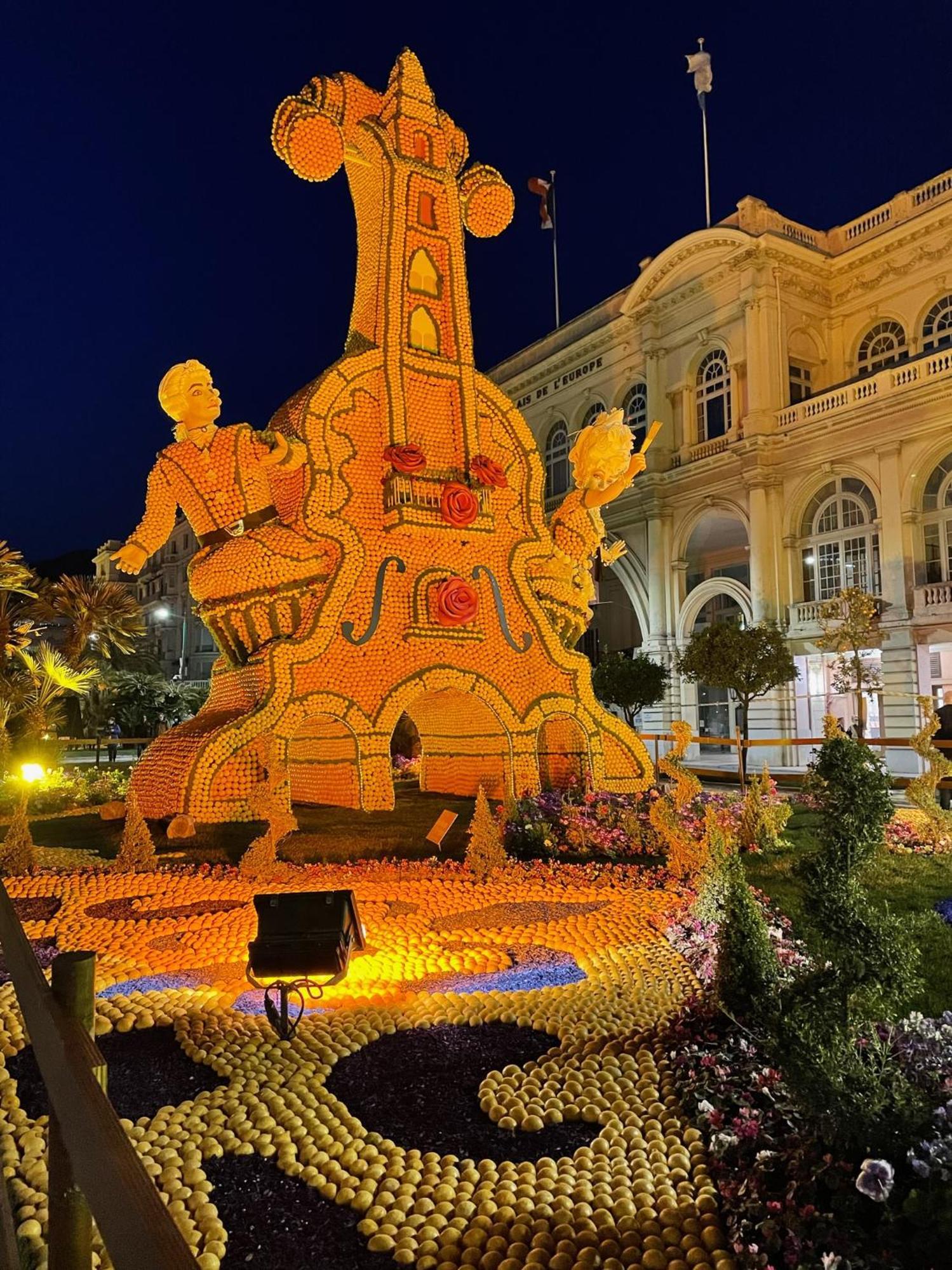 Menton Centre Vue Imprenable Sur Mer Et Jardin Bioves Buitenkant foto