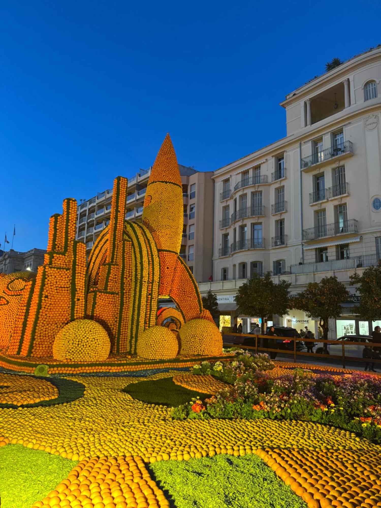 Menton Centre Vue Imprenable Sur Mer Et Jardin Bioves Buitenkant foto